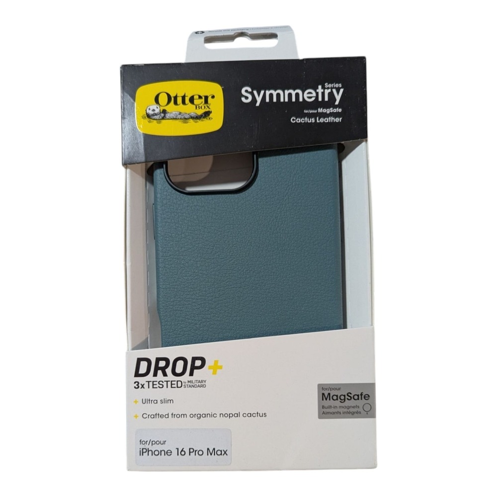 M4. OtterBox Cactus‎ Leather MagSafe Apple iPhone 16 Pro Max - Green